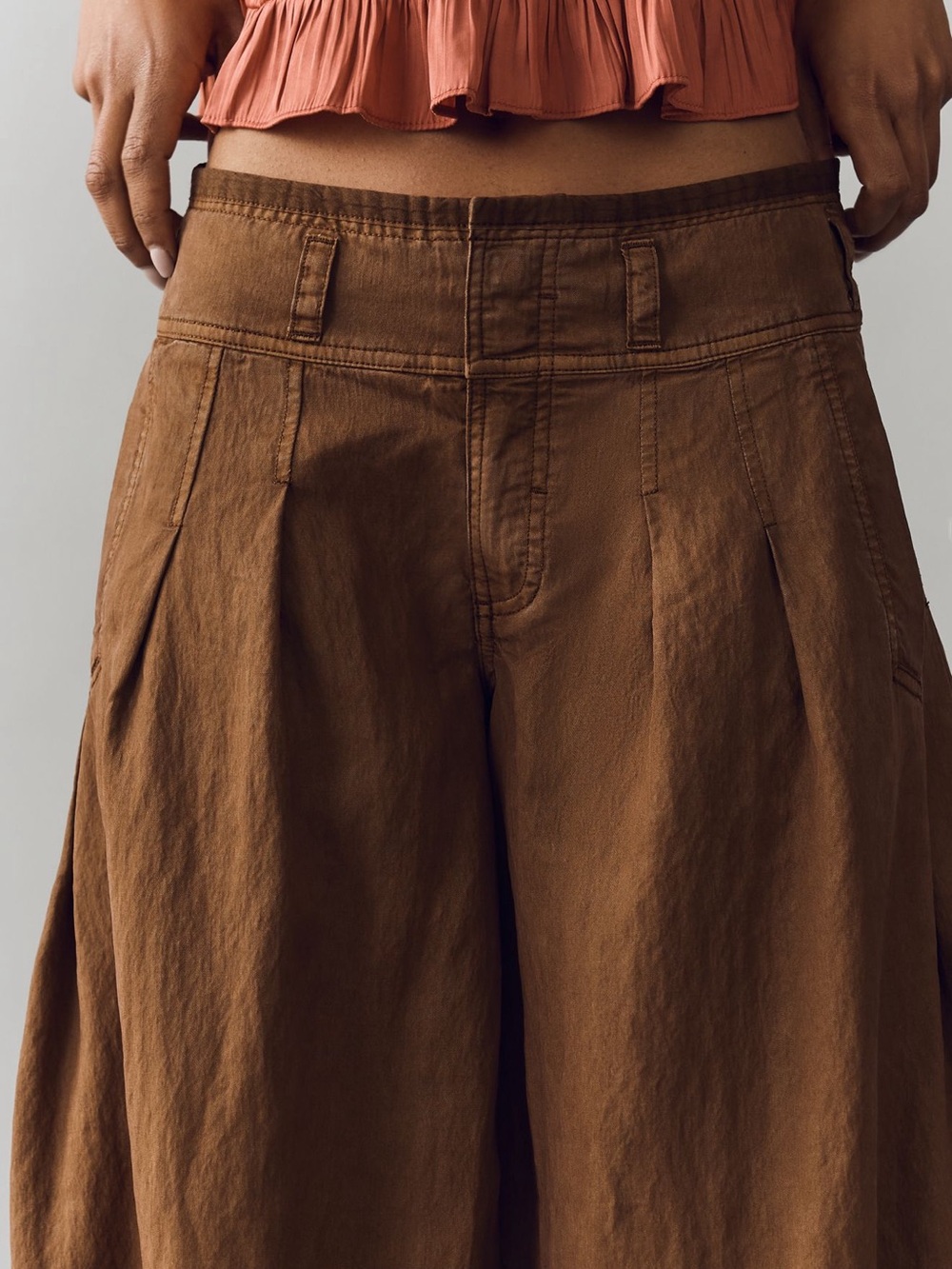 Anthropologie Pilcro Balloon Jogger Pants SOLD OUT NWT light weight drapey flowy - Picture 2 of 4